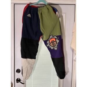 Re-Paved Upcycled Sweatpants Sz Small Recycled Adidas Skater Urban Fashion